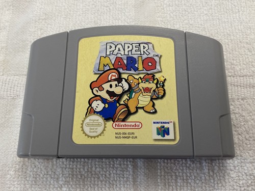 Paper mario nintendo game - paper,
