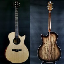 Chitarra acustica tutto legno