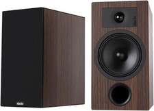 INDIANA LINE TESI 3 WOOD COPPIA DIFFUSORI DA SCAFFALE CON BASS REFLEX ANT. LEGNO