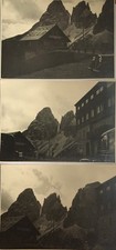 3 PASSO SELLA anno 1937 sassolungo fassa gardena rifugio Maria Flora canazei
