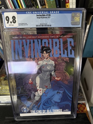 Invincible 139 cgc 8 - #139, morte