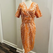 Bigio Women’s Orange Sheath