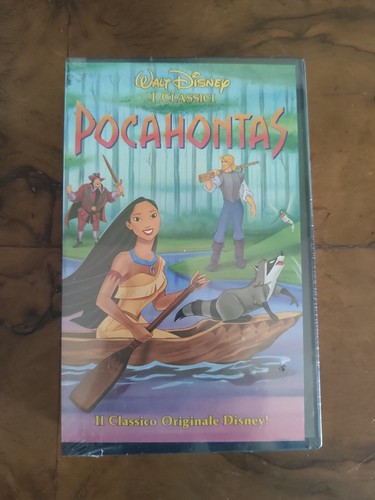 Pocahontas vhs walt disney - pocahontas,