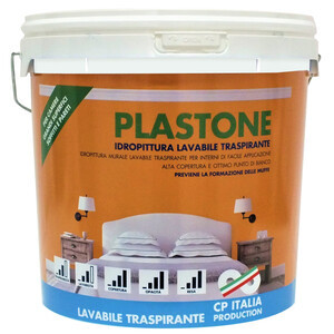 Idropittura lavabile plastone - idropittura,