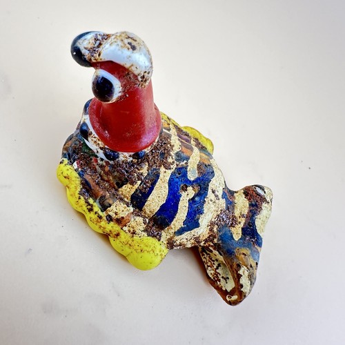 Rara statuina uccellino - , in