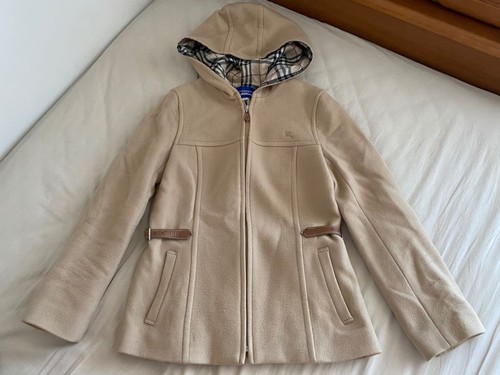 Cappotto burberry blu - cappotto,