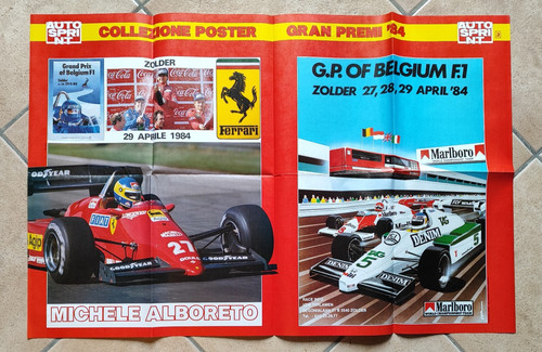 Michele alboreto ferrari 1 - alboreto, f.1