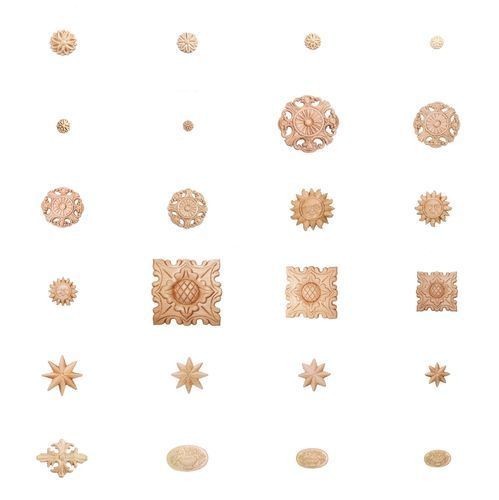 Rosette legno ornamenti - in,