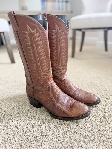 Stivali western cowboy pelle