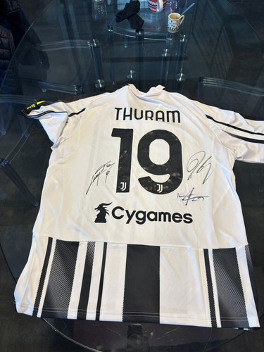 Maglia autografata thuram - maglia,