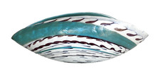 Large Turquoise 16.5" Murano