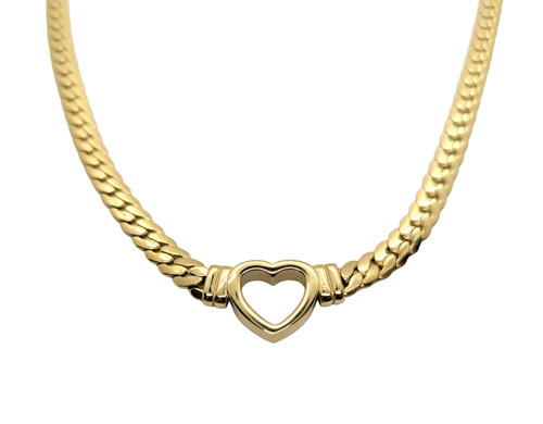 Collana cuore donna acciaio - cuore,