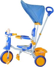 Linea Paggio Triciclo Scooter Bici Bicicletta Pedali CAPPOTTINA Manico Guida Reg