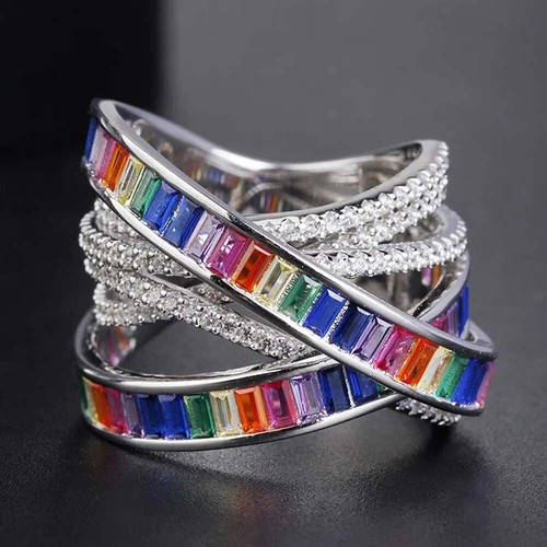 Anello promessa arcobaleno
