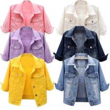 Giacca donna denim casual