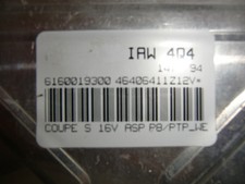 CENTRALINA FIAT COUPE' 2000