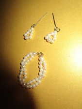 391) ANTICA COLLANA DI PERLE