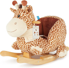Giraffa dondolo peluche - dondolo,