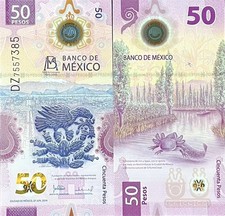 Messico 50 Pesos 2024 Polimero