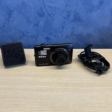Fotocamera Nikon Coolpix S3500 20 Mega Pixel NERA Digitale Camera Con SD 32gb