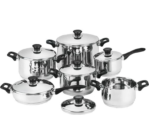 Batteria pentole bavaria 12 - batteria, di