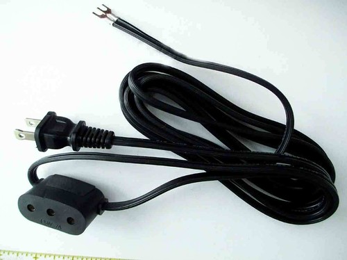 Double lead cord for pedal - double,