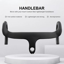 Manubrio integrato in carbonio completo interno bici da strada 28,6*400/420/440mm