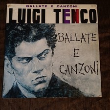 LP - Luigi Tenco – Ballate E Canzoni