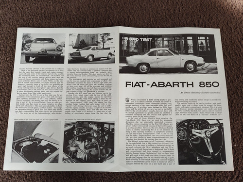Fiat abarth 850 allemano - fiat,