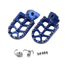 Pedane poggiapiedi in ergal Yamaha/ Ktm/ Husqvarna BLU