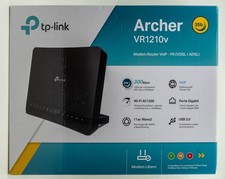 TP-LINK Archer VR1210v Wireless VoIP VDSL/ADSL Modem Router - Nero