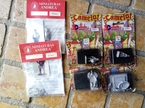 Andrea miniatures camelot - miniatures,