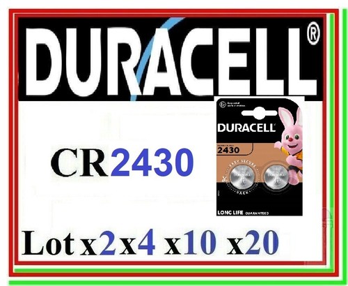 Pila cr2430 duracell 2430 - duracell,