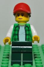Lego Town Autista Donna cty0838 camicia flanella verde capelli coda 60183 2018