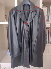 Giaccone uomo colore nero Tg. 48 - Vera pelle - usato pochissimo pari al nuovo