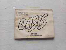 Fantic Motor 50 Oasis FM 368 1988  Manuale Uso manutenzione libretto originale