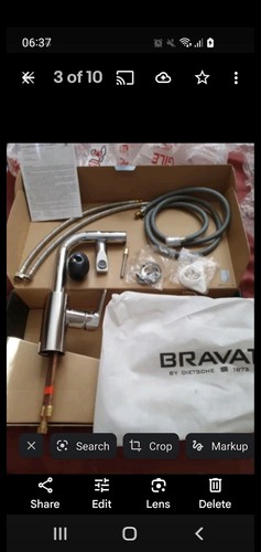 Rubinetto miscelatore bravat - rubinetto,