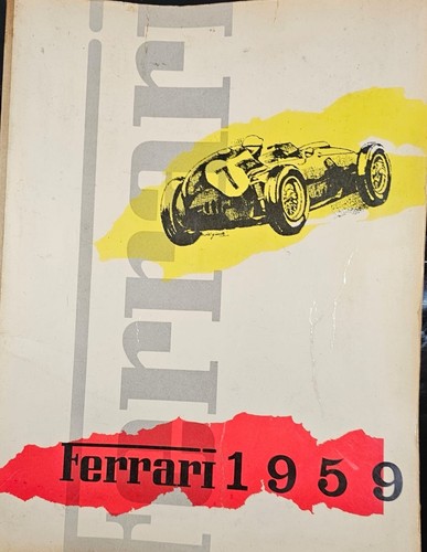 Ferrari annuario 1959 - annuario,