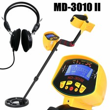 MD-3010II Metal Detector Ricerca Oro Impermeabile Cacciatore di Tesori Schermo LCD UK