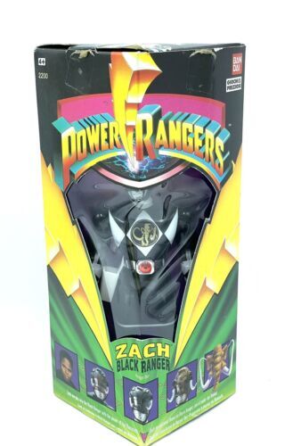 1993 bandai zach black power - bandai,