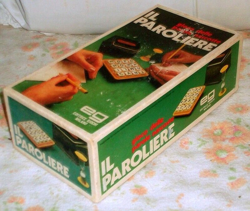 Paroliere scatola verde - il,