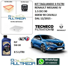 TAGLIANDO 3 FILTRI OLIO