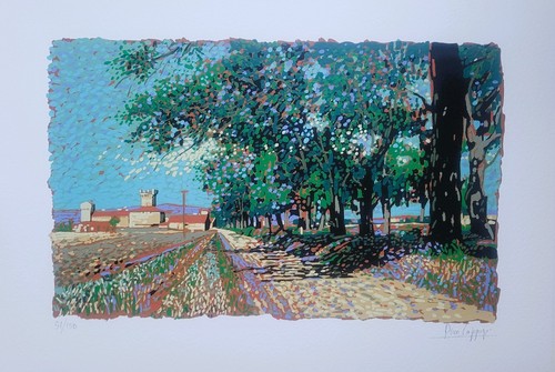 Pino cappugi serigrafia - pino,