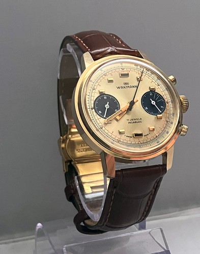 Cronografo vintage wakmann - vintage,