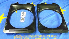 CORNICE FARO FIAT-AUTOCARRO IVECO-DAYLI-SCANIA  OPEL-RENAULT PLASTICA NERA 2 pz.