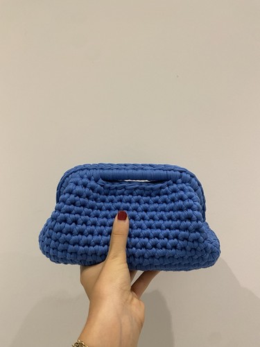 Borsa uncinetto fatta - uncinetto, mano