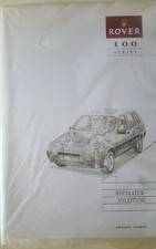 Manuale Officina Rover 100 1.2 & 1.4 8V & 16 1990, 91, 92 & 93