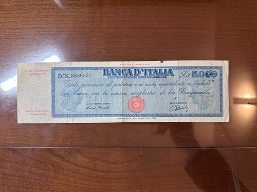 Lire 5000 titolo provvisorio - titolo,