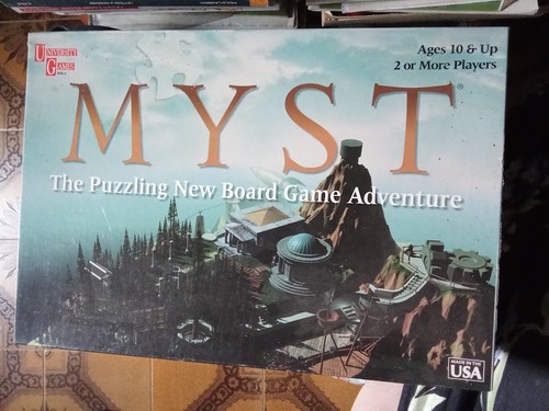 Scatola gioco tavola myst - gioco,