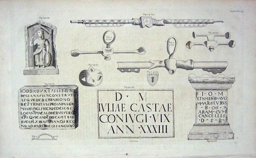 Stampa antica originale forme
